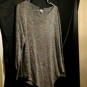 Black n grey top